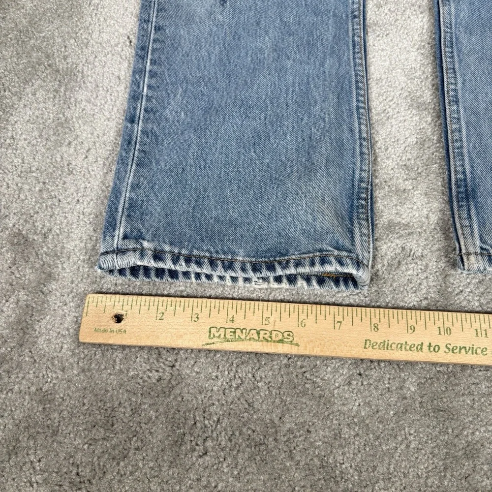 Vintage Levis 501 Jeans Men 34x32 Original Fit Light Wash Blue Denim Cotton 1999